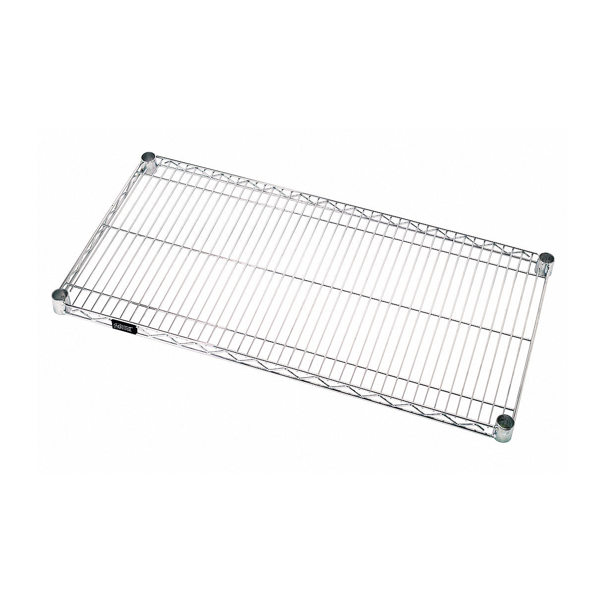 4-Tier Grey Epoxy Wire Shelving Wire 24x185x57